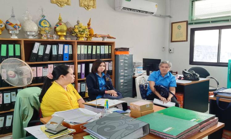 ออกตรวจติดตามและประเมินผลโครงการการใช้จ่ายเงินอุดหนุนของอบจ.ขอนแก่น กรณีให้การสนับสนุนหน่วยงานอื่น ประจำปีงบประมาณ พ.ศ. 2566  ณ ที่ว่าการอำเภอบ้านไผ่