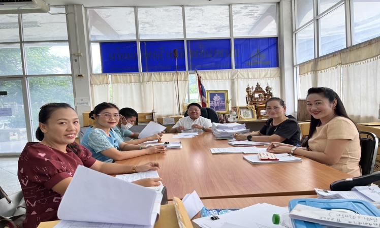 ออกตรวจติดตามและประเมินผลโครงการการใช้จ่ายเงินอุดหนุนของ อบจ.ขอนแก่น กรณีให้การสนับสนุนหน่วยงานอื่น ประจำปีงบประมาณ พ.ศ. 2567 ณ สำนักงานฝ่ายเลขาธิการสมาคมกีฬาแห่งจังหวัดขอนแก่น