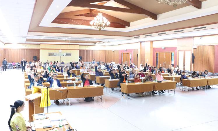  ประชุมประชาคมท้องถิ่นตามโครงการจัดทำแผนพัฒนาองค์การบริหารส่วนจังหวัดขอนแก่น (การจัดทำแผนพัฒนาท้องถิ่น(พ.ศ.2566 - 2570)เพิ่มเติม ครั้งที่ 2/2568