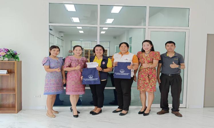 ออกตรวจติดตามและประเมินผลโครงการใช้จ่ายเงินอุดหนุนของ อบจ.ขอนแก่น กรณีให้การสนับสนุนหน่วยงานอื่น ประจำปีงบประมาณ พ.ศ. 2567 ณ สำนักงานเหล่ากาชาดจังหวัดขอนแก่น