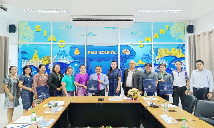 ออกตรวจติดตามและประเมินผลโครงการการใช้จ่ายเงินอุดหนุนของ อบจ.ขอนแก่น กรณีให้การสนับสนุนหน่วยงานอื่น ประจำปีงบประมาณ พ.ศ. 2567 ณ สำนักงานเขตพื้นที่การศึกษามัธยมศึกษาขอนแก่น 