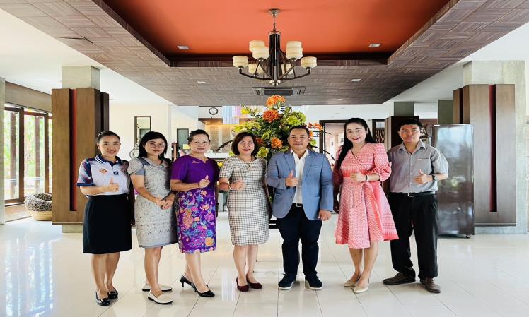 ออกตรวจติดตามและประเมินผลโครงการการใช้จ่ายเงินอุดหนุนของ อบจ.ขอนแก่น กรณีให้การสนับสนุนหน่วยงานอื่น ประจำปีงบประมาณ พ.ศ. 2567 ณ สมาคมท่องเที่ยวและไมซ์จังหวัดขอนแก่น