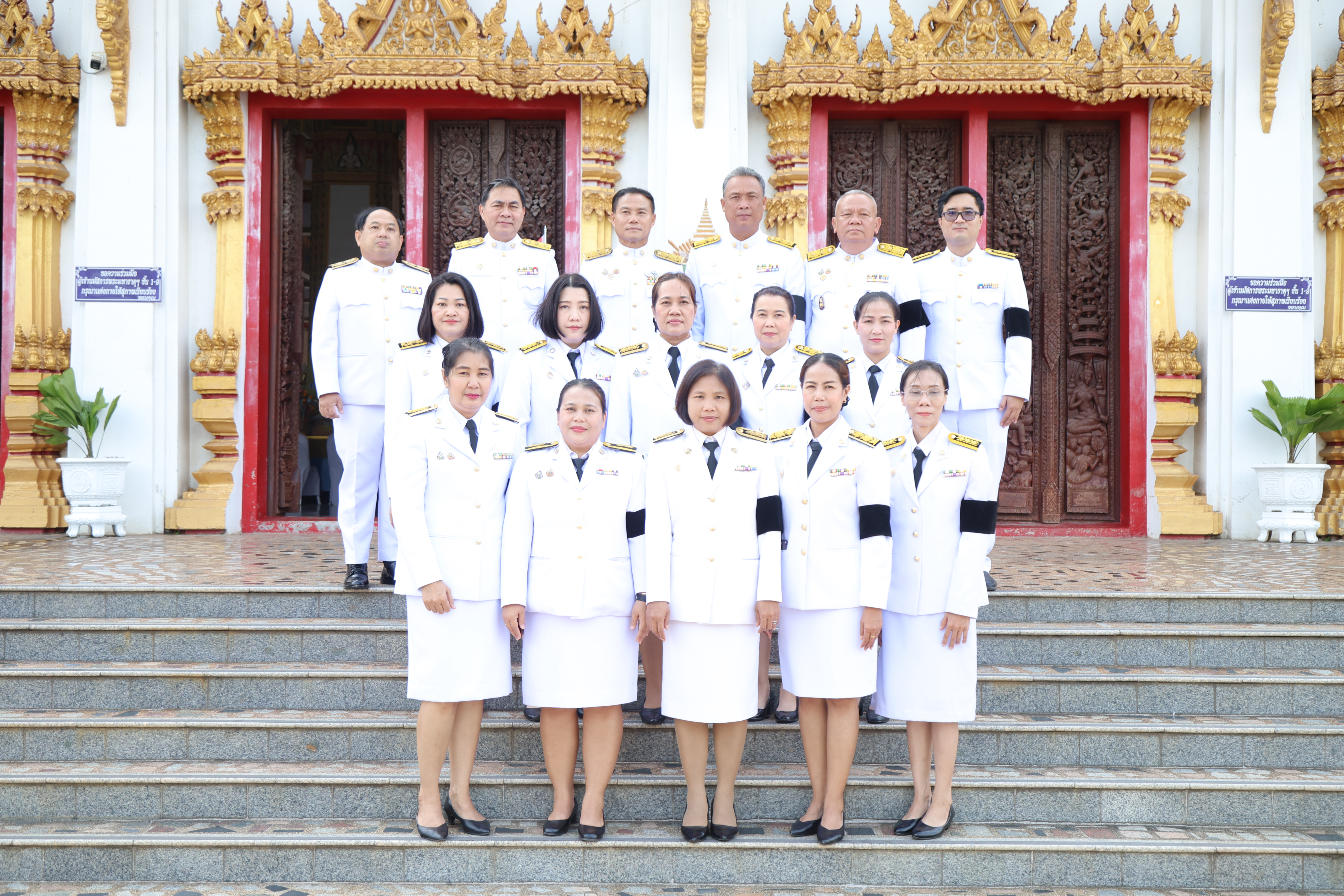 ร่วมพิธีเจริญพระพุทธมนต์และทำบุญตักบาตรถวายพระราชกุศลเนื่องในวันคล้ายวันประสูติพระเจ้าวรวงศ์เธอ พระองค์เจ้าโสมสวลี กรมหมื่นสุทธนารีนาถ