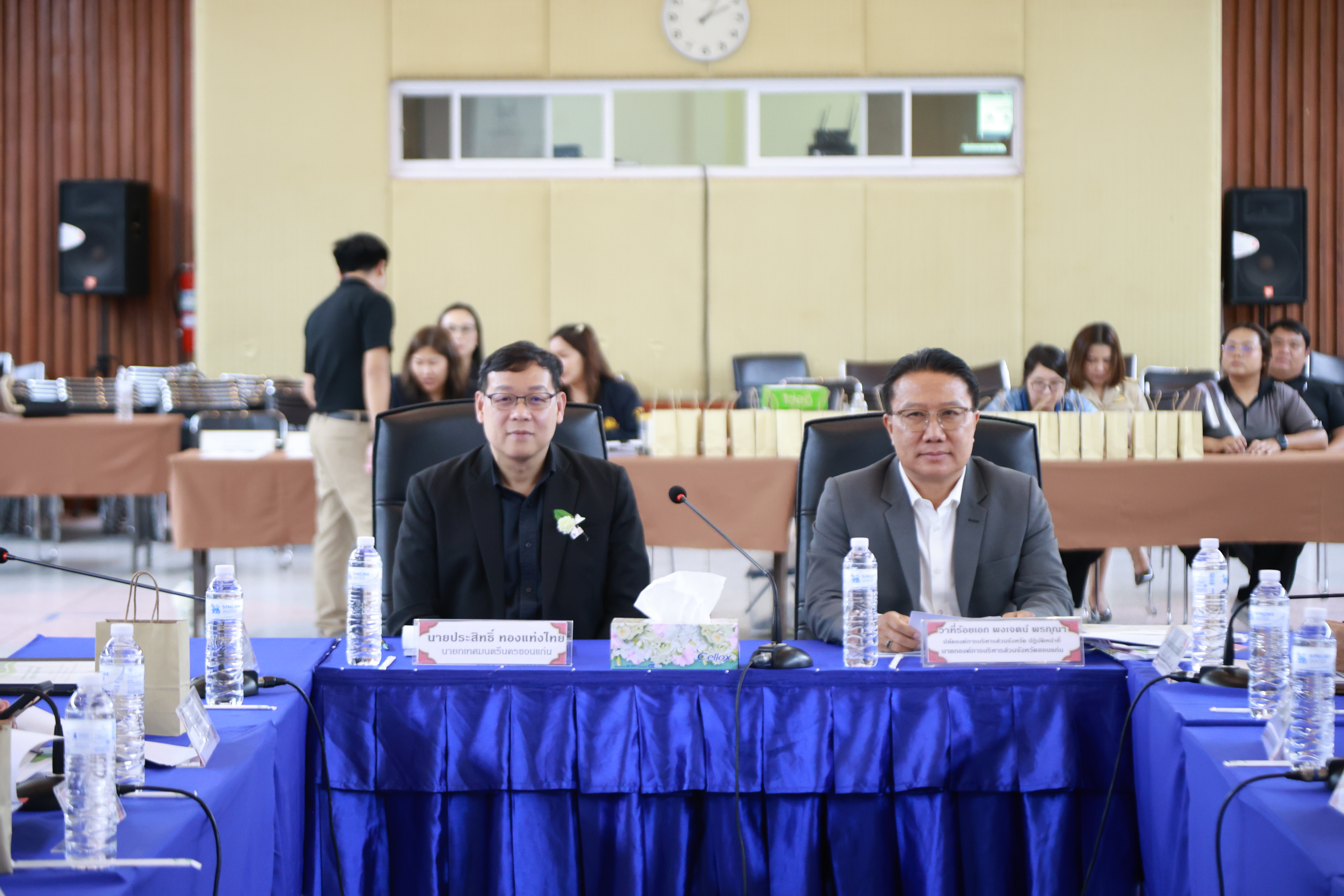 ร่วมการประชุมชี้แจงงบประมาณรายจ่ายประจำปีงบประมาณ พ.ศ.2570 ต่อคณะกรรมาธิการวิสามัญพิจารณาร่างพระราชบัญญัติงบประมาณรายจ่ายประจำปีงบประมาณ พ.ศ.2570
